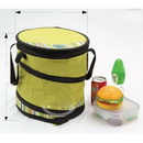 Yellow Zipper Outdoor Camping Cooler Bag