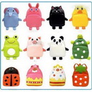 Cartoon Images On Nylon & Polyester With Zipper School Bags