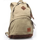Khaki Thick Cotton Canvas Unisex Picnic Bag