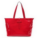 PU Red With Zippers Promotional Bags