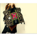 National Style One Shoulder Square Shape Promotional Bags