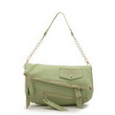 Light Green With Zippers Beading Cosmetic Bags & Cases