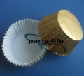 Gold Tart / Cake / Chocolate Paper Cases Cupcake with Words