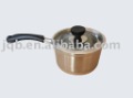 Stainless Steel Light Golden With A Handle Stockpot