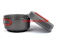 Aluminum Alloy Black Abrasion Resisitant Camping Cookware