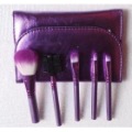 5 Pieces Professional Purple Waterproof Brush