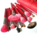Red With A Handle Wool Brush