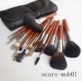 Goat Hair 21 Pieces Brown Handle Brush