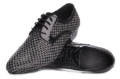 Men's Resplendent Flats Genuine Leather Black Dress Shoes