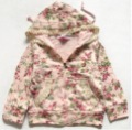 Autumn Children's Lace Long-sleeved Terry Hooded Jacket