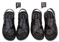 Men's Genuine Leather Dual-use Beach Slippers Hawaii Sandals