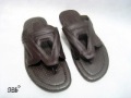 Men's Soft-skinned Genuine Leather Baboosh Chinela Slippers