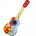 Wood & Metal Colourful Stripes Dust Resistant Toy Guitar