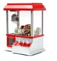 Red & White Wooden Square Shape Arcade Machine