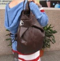 Leather Brown Lace-up Camping & Hiking Packs