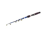 Potable Retractable 2.1M Pen Fishing Rod (Black)