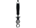 Gear/Tool Gripper/Clip with Scale Fishing Tackle Fish(Black)