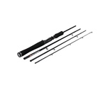 SUN WOO XZ-60C 4 Sections Telescoping Carbon Fiber Fishing Rod (Blue)