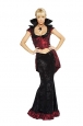 Black & Red Sleeveless Floor-length Halloween Dresses