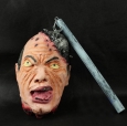 Ugly Screaming Ghost Head Flesh Waterproof Halloween Props