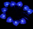 Exquisite Blue Color Heart LED String Lamp Christmas Decorations