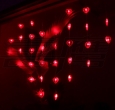 Window & Door Red LED String Lamp Christmas Decorations