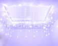 White Duralbe LED String Christmas Lights