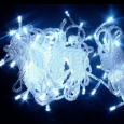 White Durable For Decoration Glittery LED Christmas Lights