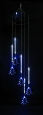 Blue LED Wind Bell Durable Christmas Lights