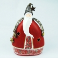 Ceramic Santa Claus Decoration Red & White Christmas Crafts