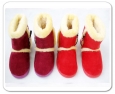 Plush & Sponge USB Powered Warm-keeping Christmas Shoes