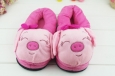 Cotton Fiber Pink Pig Images On Christmas Shoes
