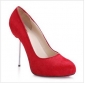 Red Metal Heel Sexy & Fancy Party Shoes