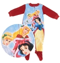 With Fairy Tale Ladies Red Footed Pajamas Children Sleepwear