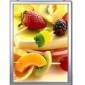 Rectangular Shape Fruits On Zinc Alloy Advertising Light Boxes
