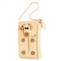 Cute Doggie Style Khaki Soft Plush Tissue Box