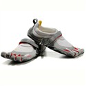 Red & Grey Breathable Wear Resistant Men's Casual Shoes