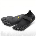 Anti-skid Five Toes Black Men's Casual Shoes
