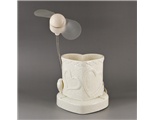 Rechargeable Heart-shaped With Fan Pencil Vase