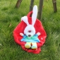 With Rabbit On Gifts Plush Kids Backpacks