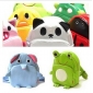 Shoulders Cute Animal Shape PU Kids Backpacks