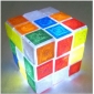 Square Shape With Night Lights Three Layers Cube