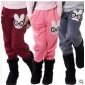 Loose With Rabbit Images On Cold Resistant Children's Pants & Trousers