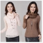 Long Sleeve Lace Stylish & Slim Ladies' Blouses & Tops