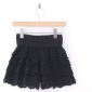 Black Lace With Many Layers Women's Shorts