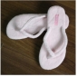 Pink Wool Anti-flip Women's Slippers