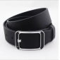 Black Leisure & Leather Adjustable Belts
