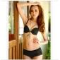 Black With Small Dots Sexy Women's Underwear