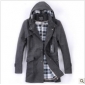 Light Black Long Sleeve Cold Resistant Men's Jackets & Coats