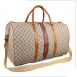 Double Use Light Brown With Stripes Travel Bags